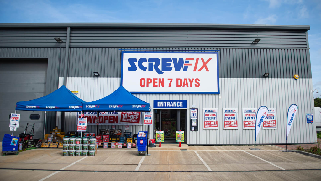 A picture of a Screwfix store